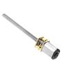 Fielect DC 12V 1000RPM N20 Speed Reduction Gear Motor with M4x55mm Lead Screw Thread Shaft for Electronic Toys Mechanical Arms, DIY Mobile Robot, Smart Cars Project 1Pcs