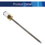 Jutagoss 1Pcs Long Axis Speed Reduction Gear Motor DC 6V 30RPM N20 with M4x100mm Lead Screw Thread Output Shaft for RC Car Robot Model DIY Engine