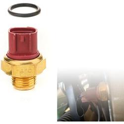 Chikia OEM Radiator Coolant Fan Temperature Sensor Water Temp Switch for Hisun ATV UTV 250 500 700 800 1000 Massimo Axis Bennche Coleman Cub Cadet