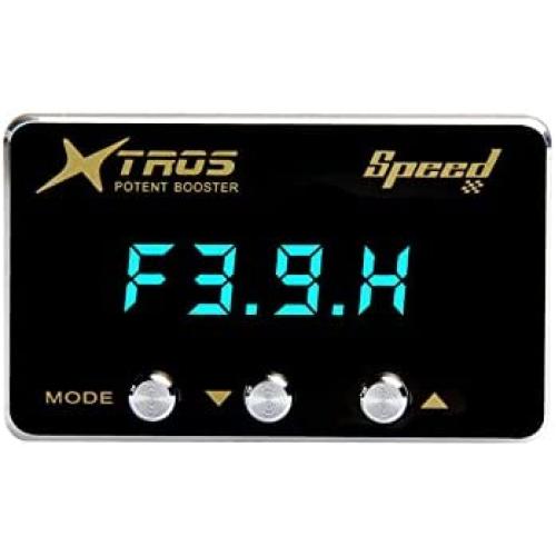 July King 9-Drive Electronic Throttle Controller for Nissan 350Z 370Z Maxima Prarie Primastar Sunny Xtrail etc, Comfort Sports Racing, Anti Theft, One Button Overtaking