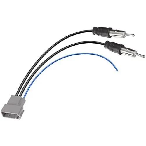 Bingfu Car Antenna Adapter for Select Honda/Acura Vehicles Aftermarket Stereo Radio Installation - Retain Factory Antenna Adaptor Cable ZB22