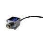 2PCS DC12V 42Ω Mini Push Pull Linear Solenoid Electromagnet 4.5mm Stroke Open Frame Actuator Electric DC Magnet Solenoid
