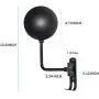 Motorcycle Helmet Rack Set of 3 Helmet Holder Wall Mount Include 180° Rotation Motorcycle Helmet Holder with 2 Hooks and Helmet Hooks Wall Mount for Jackets Caps Motorcycle Helmet Accessories