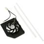 GE WR60X23363 Refrigerator Condenser Fan Motor Assembly