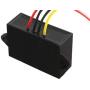 KNACRO DC Converter DC 24V 36V 48V 60V 20-75V to DC 12V 5A 60W Car Power Converter Waterproof Shockproof Dustproof Suitable for Car Audio, Monitoring Equipment, Display, Electric Fan, Motor, etc