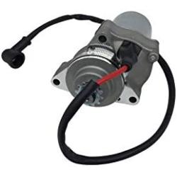 shamofeng 3 bolt Starter Motor WIth Line for 50cc 70 cc 90cc 100 cc 110cc 125 cc Dirt Bikes Go Karts ATVs Pit Bike Dune Buggy Sandrail Quad 4 Wheelers SSR Roketa Taotao Coolster Jonway SunL