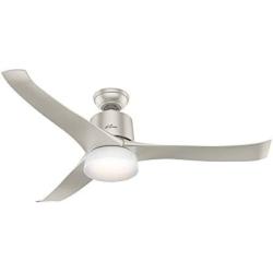 Hunter Symphony Indoor Wi-Fi Ceiling Fan with LED Light and Remote Control, 54