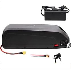 YUWYP 52V 20Ah Ebike Battery Cell Li-ion Electric Bike Battery Hailong 52V Battery & 2A Charger for 48V Motor BBS02