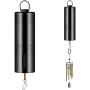 Honoson Hanging Black Rotating Motor Wind Spinner Motor Mobile Battery Operated Motor Multi-Purposes Rotatable Hook for Garden Decoration Accessory Supplies (2)
