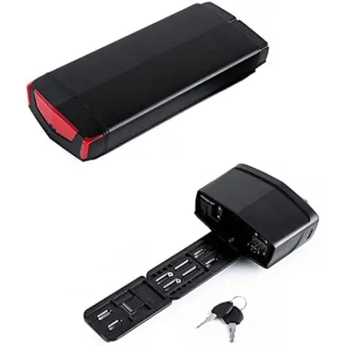 Batterie Li-Ion 48V 12.8Ah pour Vélo Électrique, avec Carte BMS Intégrée, Chargeur 54.6V 2A, Compatible Moteurs 250W-750W, Pack de Remplacement Batterie Li-Ion 48V 12.8Ah pour Vélo Électrique, avec Carte BMS Intégrée, Chargeur 54.6V 2A, Compatible Moteurs 250W-750W, Pack de Remplacement