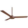 Minka Lavery F524-DK Downrod Mount, 3 Distressed Koa Blades Ceiling fan, Distressed Koa