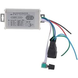 Gfnxk DC Motor Speed Controller,10A CW/CCW Motor Speed Regulator,9~60V PWM Controller,DC9-60V,Adjustable Motor Driver Switch