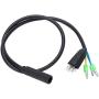 Vifemify Electric Bike Accessories 600mm Motor Convert Extension Cable 9 Pin Conversion Line Waterproof Connector Electric Conversion Kit
