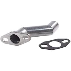 JRL 32mm-40mm Silver Offset Intake Manifold and Gasket For 49cc 66cc 80cc Motorized Bike Motorised Bicycle (Silver)