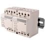 Shopcorp 40 Amp 8 Pole (4 Pole x 2) Normally Open, 110/120VAC Coil (Silent Operation), Motor Load 40A and Lighting Load 63A Contactor Bundle with DIN Rail, 35 x 150 mm and 2#10 Screws