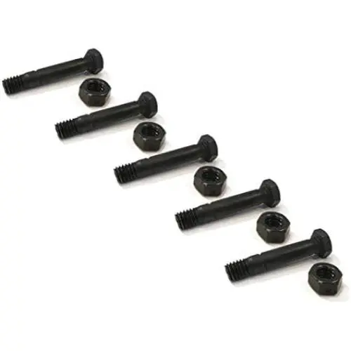 The ROP Shop | (Pack of 5 Shear Pin Bolt & Nut for Ariens Platinum SHO 24 921038, 921050 Motor