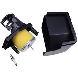 JZGRDN Air Filter & Housing 17230-Z53-841 14710-Z53-840 17410-ZE2-020 Compatible with Honda GX340 GX390 188F 190F 192F Engine Motor Generator
