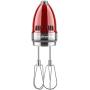 KitchenAid 9-Speed Digital Hand Mixer with Turbo Beater II Accessories and Pro Whisk - Candy Apple Red