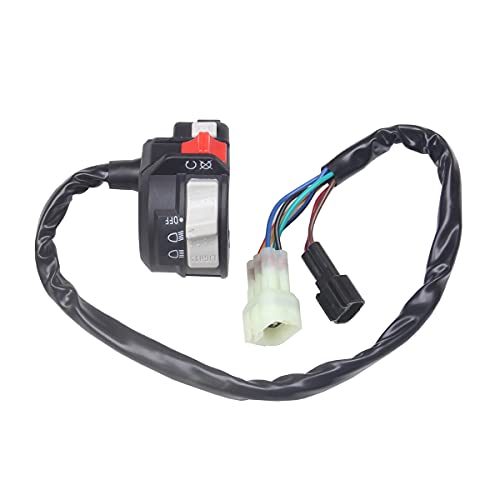 BH-Motor New Switch On Off Engine Run Start Stop Headlight for Yamaha YFZ 450 2004-2005 Replace # 5TG-83973-09-00