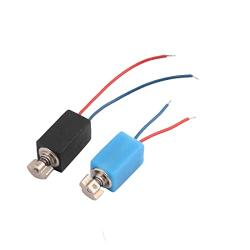 sourcing map Vibration Motor w Spring Pieces DC3V 3800RPM Square 10Pcs
