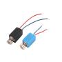 sourcing map Vibration Motor w Spring Pieces DC3V 3800RPM Square 10Pcs