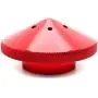 Eliminator Trolling Motor Prop Nut Aluminum GFEL-MK-BK-DP Replace for MinnKota 35-70 lb Models (Red)