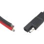 Apoi SAE 2 Pin Quick Connector Disconnect Plug Cable SAE Connector 2 Pin Single Plug SAE Automotive Extension Cable 1ft/30cm (10AWG 2Pack)