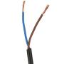 250V AC 120uF 50/60Hz CBB60 Run Capacitor with Wire Cable for Motor Air Compressor
