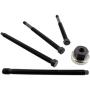 ABN Long Reach Harmonic Balancer Installer Kit – 5 Piece Harmonic Balancer Pulley Puller Set Damper Puller Kit