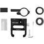 DS. DISTINCTIVE STYLE Aluminum Universal Bike Phone Mount for 31.8 mm Handlebar 360 Degree Rotatable Motorcycle Phone Holder Adjustable Cycling Phone Mount - Black