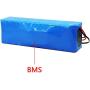 Wnicek Ebike Lithium Battery 48V 10Ah Lithium-Ion Batteries Pack with BMS + Charger Waterproof PVC Rechargeable Battery Fit for 750W 500W 350W 250W 100W Electric Bike Motor