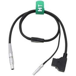 HangTon Run Stop Power Cable for RED DSMC2 Camera CTRL to ARRI Cforce RF Motor Cmotion cPRO Motor CAM 7 Pin to D-tap 00B 4 Pin 24
