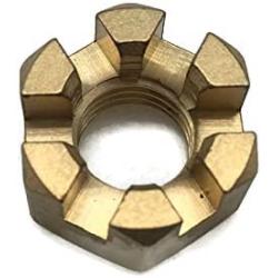 Boat Motor Propeller Prop Nut 369-64121-0 M 11-16147 16147 for Mercury Mercruiser Tohatsu Nissan Quicksilver Outboard 4-9.8HP 2/4-stroke Engine