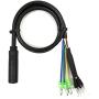 9 Pin 60cm Electric Bicycle Female Motor Cable Ebike Motor Adapter with Hall Sensor Connector Ebike Conversion Parts