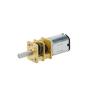 Autoly 3V DC Micro Speed Reduction Motor, GA-N20 30RPM Torque Geared Gearbox Micro Electric Motor (1-Pack)