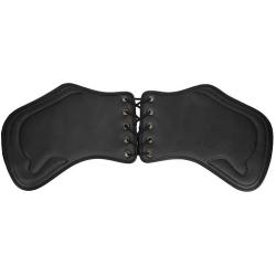2pcs Universal Motorcycle PU Heat Deflector Engine Heating Insulation Cushion Saddle Guard Leather Side Saddle Heat Shield Deflector