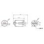 DD 70mm EDF 12 Blades Ducted Fan with 3400KV RC Brushless Motor Balance Tested for EDF 4S RC Jet Airplane