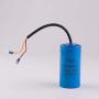 Fetcus CD60 300uF 300V AC Starting Capacitor For Heavy Duty Electric Motor Air Compressor Red Yellow Two Wires