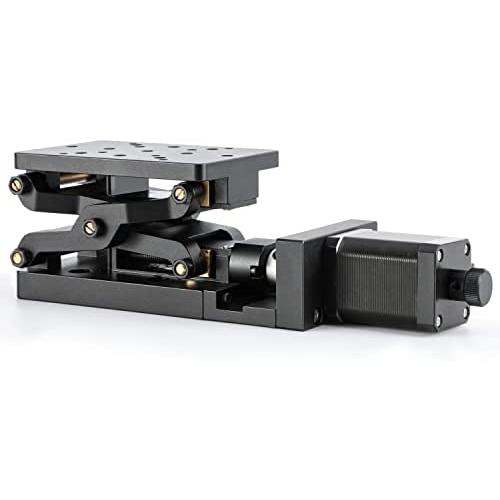 Plateau de Translation Z-axis Motorisé avec Moteur pour Laboratoire - Huanyu Electric - 33 lbs - 160mm de Course - Table Élévatrice Verticale pour Appareils de Laboratoire Plateau de Translation Z-axis Motorisé avec Moteur pour Laboratoire - Huanyu Electric - 33 lbs - 160mm de Course - Table Élévatrice Verticale pour Appareils de Laboratoire