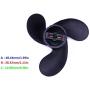 F6 Aluminum Alloy Propeller 309-64107-0 309641070M 309-W64107-0 309W641070M 309B641070 3F0B645120 for Tohatsu for Nissan 2.5HP 3.5HP for Mercury 48-815084A02 3.3HP for Evinrude Johnson OMC BRP 0766539