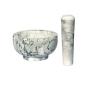 Kota Japan Marble Mortar & Pestle Stone Grinder for Spices, Seasonings, Pastes, Pestos and Guacamole