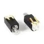 sourcing map Vibration Motor DC3V 4.4mm x 4.4mm x 8.2mm Black Electric 2000RPM Speed 2 Pcs