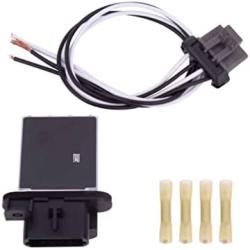 Replacement AC Blower Motor Resistor Kit - Replaces 973-582, 8713804050, 8713804052, ‎4P1650, JA1772, RU1435 - Compatible with Toyota Tacoma Vehicles - 2005, 2006, 2007, 2008, 2009, 2010-2017