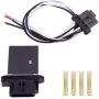 Replacement AC Blower Motor Resistor Kit - Replaces 973-582, 8713804050, 8713804052, ‎4P1650, JA1772, RU1435 - Compatible with Toyota Tacoma Vehicles - 2005, 2006, 2007, 2008, 2009, 2010-2017