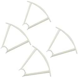 Main Blade Propellers CCW CW Replacement Propeller Guard Protectors Motors for Syma X21 X21W X22 X22W Drone Replacement RC Quadcopter Spare Parts Set White (Propeller Guard 4pcs)