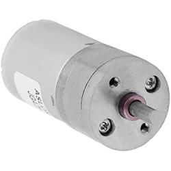Jutagoss DC 12V 1931RPM Gear Motor High Torque Reversible Electric Micro Geared Motor for DIY RC Hobby, Drones, Small Robots