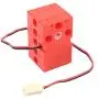 360 Degree Motor Dual Output Axles High Density 2kg Torque Motor Compatible with Standard Building Blocks for microbit / Arduino / Single Board Control