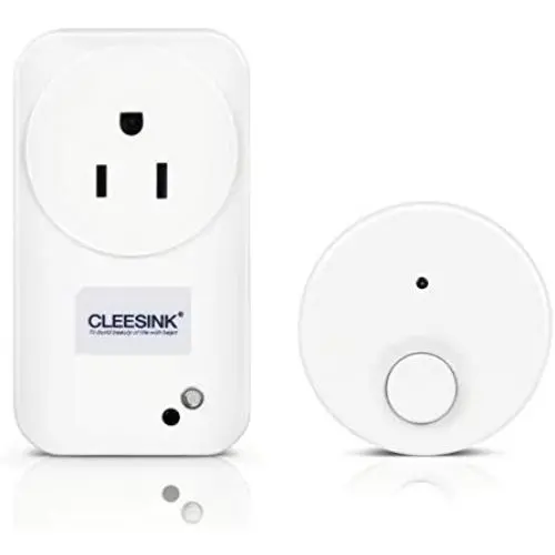 Garbage Disposal Wireless Switch Kit, Self-Powered Portable Remote Control Outlet Switch, Sink Top Wireless Switch Controller by CLEESINK