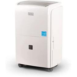 BLACK+DECKER 4500 Sq. Ft. Dehumidifier for Extra Large Spaces and Basements, Energy Star Certified, BDT50WTB