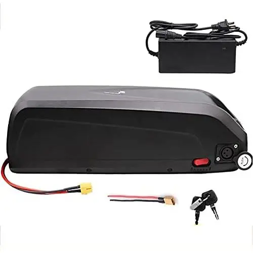 Grideto 52V 20Ah Ebike Battery Cell Li-ion Electric Bike Battery Hailong 52V Battery & 2A Charger for 48V Motor BBS02
